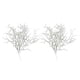 thumbnail image 1 of 2 ramos de plantas de simulación vívidas, decoración de pino de nieve falso, adorno de planta decorativa, 1 of 5