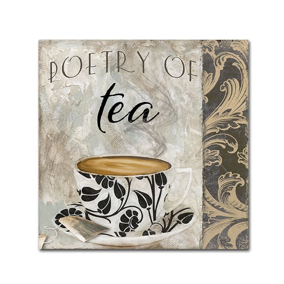 Trademark Fine Art "Art of Tea II" Canvas Art by Color Bakery