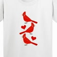 thumbnail image 4 of Inktastic Cardinal Cute Bird Watching Youth T-Shirt, 4 of 5