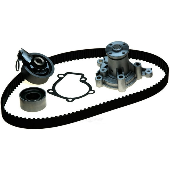 ACDelco Professional TCKWP284A Timing Belt Kit with Water Pump, Tensioner, and Idler Pulley Fits select: 2010-2011 HYUNDAI ELANTRA TOURING, 2010-2011 KIA SOUL