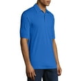 thumbnail image 5 of Hanes Men's Performance Striped Polo, 5 of 5