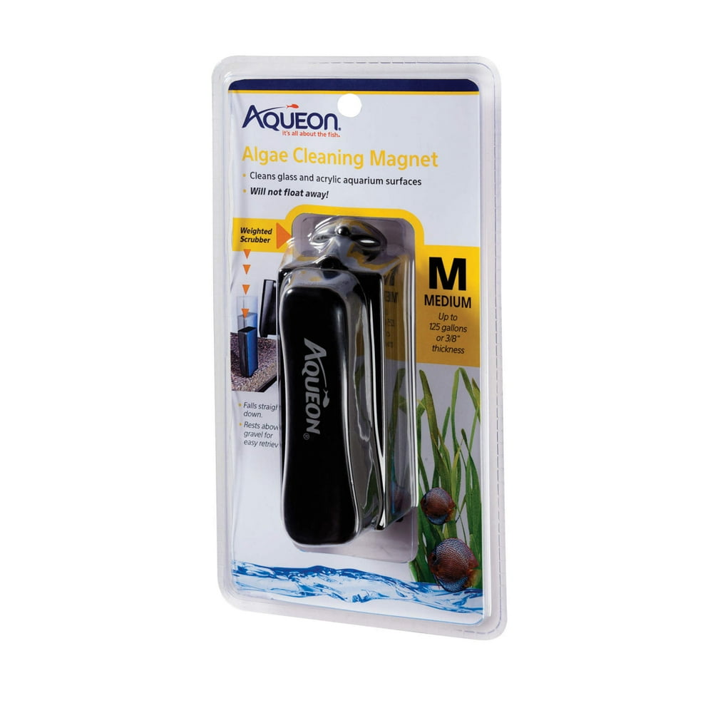 Aqueon Aquarium Algae Cleaning Glass/Acrylic Medium