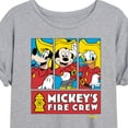 thumbnail image 3 of Disney - Firefighter Mickey & Friends - To The Rescue - Juniors Ideal Flowy Muscle T-Shirt, 3 of 5