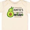 thumbnail image 4 of Inktastic Auntie's Little Avocado with Cute Baby Avocado Boys or Girls Baby Bodysuit, 4 of 5