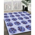 thumbnail image 2 of Ahgly Company Indoor Rectangle Patterned Slate Blue Area Rugs, 8' x 12', 2 of 6