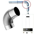 thumbnail image 6 of Stainless Steel 90 Degree Elbow Chimney Liner Bend 90° Multi Flue Stove Pipe, 6 of 6