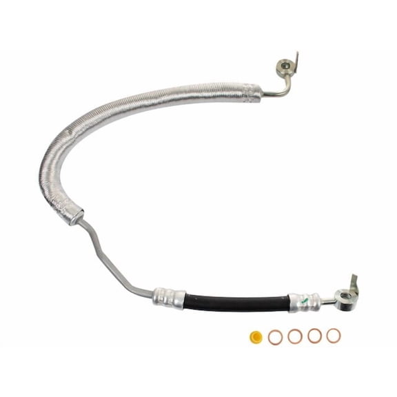 Power Steering Pressure Line Hose Assembly - Compatible with 2007 - 2010 Ford Edge 2008 2009