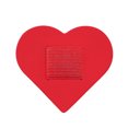 thumbnail image 1 of Pasadores de pelo en forma de corazón con almohadillas acolchadas para niñas; pinzas suaves para el cabello; 1 unidad, 1 of 3