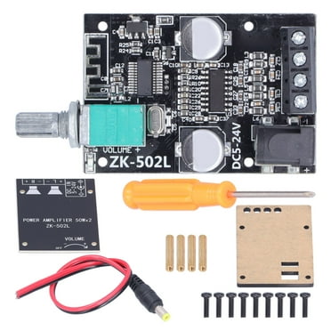 ZK-502L Bluetooth 5.0 Amplifier Board - 50Wx2 Class D DIY Speaker Module
