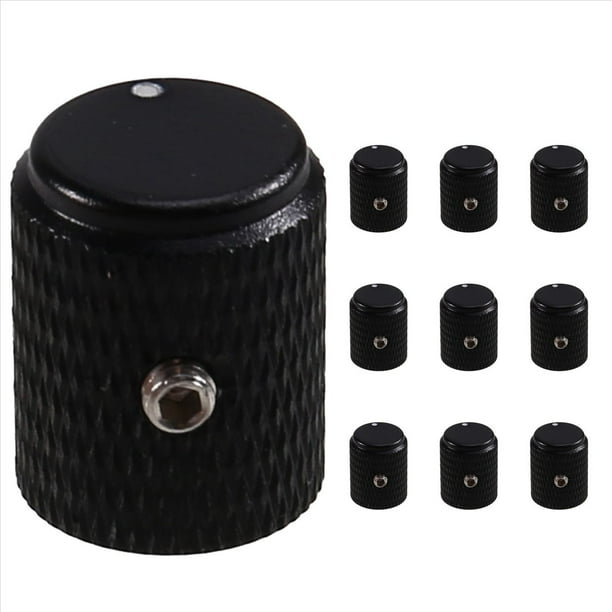 10 Perillas de Volumen y Tono Rápido de Repuesto para Bajos de Precisión o Guitarras Eléctricas CKB031, 12 X 15 mm.