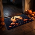 thumbnail image 4 of Halloween Themed Doormat Entryway Rug, Spooky Pumpkin Front Door Mat for Trick or Treaters, Non Slip Washable Mat for Indoor and Outdoor, Festive Halloween Floor Decoration for Home, 4 of 8