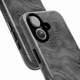 thumbnail image 2 of Minimalist Black Line Wave Phone Case, Abstract Optical Illusion Design iPhone Cover, Modern Artistic Protective Case for iPhone 16 15 14 13 12 11 Plus Pro Max Mini, 2 of 6