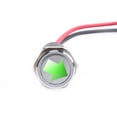 thumbnail image 1 of 12V 14mm LED Dash Panel, Premium Material Stable Performance Indicator Lamp  For Bike For Van For Car, 1 of 3