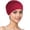 AB317 Red, variant on Tisuna Headbands For Women, Seamless Stretchy Liner Bonnet Solid Color Head Bands For Everyday Wear