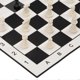 thumbnail image 3 of 2 in 1 Chess and Checkers Set 32 Chess 24 Checkers Paper Chessboard Combo Set for Kids and Adults, 3 of 4