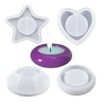 thumbnail image 2 of PENGXIANG EASTIN Crystal Gel Drop Resin Mold Heart Shaped  Star  Storage Box Candlestick Silicone Mold, 2 of 5