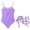 Z9-Dark Purple, variant on Shadoumai Girls One Piece Swimsuit Age 10-12 Cutout Waist Tankini Set Quick Drying Contrasting Trim Beach Skirt Cute Ruched Bathing Suit Swimwear Shorts and Skirt Tween Adjustable Straps Padded