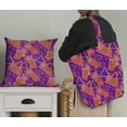 thumbnail image 5 of Soimoi Viscose Chiffon Fabric Triangle & Pine Fruits Print Sewing Fabric Yard 42 Inch Wide, 5 of 5