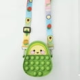 thumbnail image 2 of Bolso De Hombro Cruzado De Silicona Para Damas Y Niñas, Juguetes De Alivio Sensorial De Burbujas, Bolso De Hombro Cruzado, Billetera Pequeña Para Niños Y Adultos Guardurnaity AP006047-00, 2 of 6