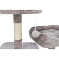 thumbnail image 6 of TRIXIE Eduardo Plush & Sisal 4-Level 57.1" Cat Tree with Scratching Posts & Condo, Gray, 6 of 9