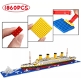 thumbnail image 5 of Kit De Bloques De Construcción Ensamblado Titanic 1860 pzs, Multicolor, 5 of 5