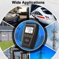 thumbnail image 3 of Handheld EMF Tester Portable Electromagnetic Radiation Detector Electromagnetic Radiation Intensity Measurement Instrument with Beep Alarm and Low Battery Indication Functions, 3 of 6