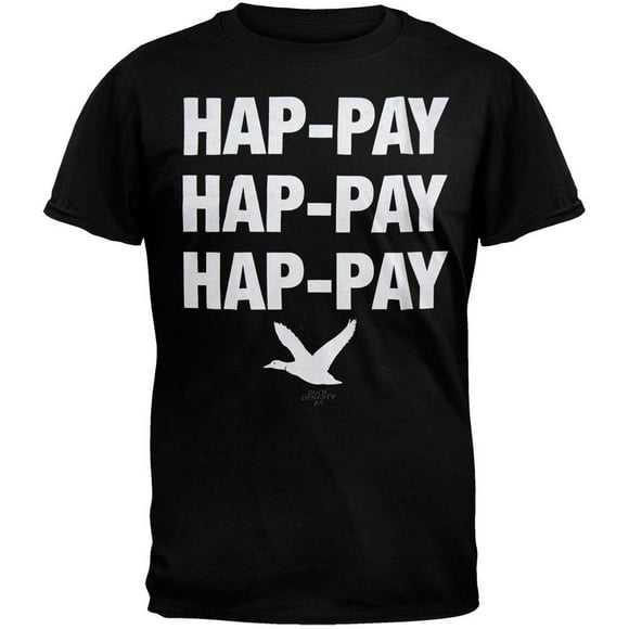 Duck Dynasty - T-Shirt Hap-Pay Hap-Pay Noir - 2X-Large