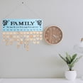 thumbnail image 4 of Shisuyan 1 Set Hand-painted DIY Calendar Hanging Board Family Birthday DIY Calendar Board, 4 of 8