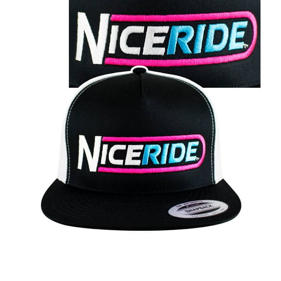 "The Tube" Black Trucker Snapback Hat For Adult Men & Women