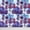 Purple, variant on Soimoi Decorative 42 Inches Wide Architectural Print 55 GSM Viscose Chiffon Fabric By The Yard-Blue