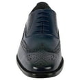 thumbnail image 2 of LIBERTYZENO Men's Wingtip Leather Lace Up Brogue Dress Shoes, 2 of 6