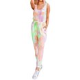 thumbnail image 1 of Costume Sportif Élastique à Poches Sans Manches Teinté à la Cravate pour Femmes, 1 of 7