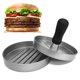 thumbnail image 1 of Prensa para hamburguesas antiadherente, molde para hamburguesas para barbacoa, cocina y accesorios para parrilla, 1 of 5
