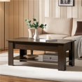 thumbnail image 2 of Yaheetech 47.5in Wooden Lift Top Coffee Table with Hidden Compartment for Living Room, Espresso, 2 of 8