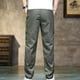 thumbnail image 4 of Puntoco Pantalones casuales largos para hombre Pantalones cargo deportivos multibolsillos elásticos con cordones de color sólido para hombre Pantalones largos, 4 of 5