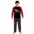 thumbnail image 5 of iHapHap His Hers Christmas Pajamas, Cotton Blend Couple Sleepwear Set, Womens S, 5 of 7
