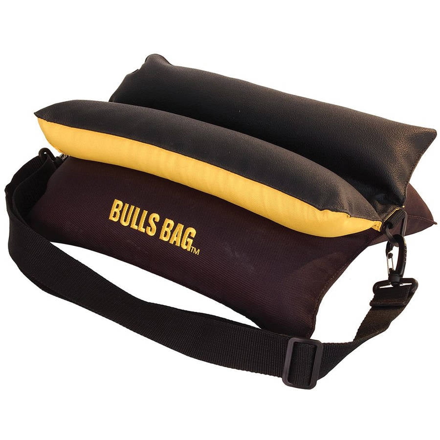 Filled BULLS BAG 91705Bench Black/Suede 15" Shooting Rest Range