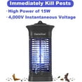 thumbnail image 7 of Electric Fly Mosquito Bug Zapper Insect Killer Trap for Outdoor Indoor Backyard Patio, 7 of 7