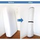 thumbnail image 3 of Colchón/edredón al vacío Bolsa de almacenamiento - Bolsas de almacenamiento al vacío que ahorran espacio para colchones pesados ​​de látex/esponja extra grandes - Funda de colchón de plástico grueso (, 3 of 4