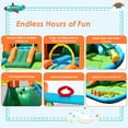 thumbnail image 6 of Gymax Inflatable Bounce House Jump Bouncer Kids Water Park Splash Play Center w/Blower, 6 of 7