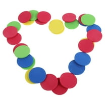 DEMACRIO Foam Flying Disc 90Pcs For Children And Pets Enhance HandEye Coordination Indoor MultiColor 3.5In