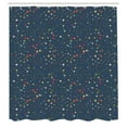 thumbnail image 2 of Ambesonne Stars Shower Curtain, Night Sky Constellation Motif, 69"Wx75"L, Grey Teal and Multicolor, 2 of 4