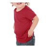 Kavio! Unisex Infants Crew Neck Short Sleeve Tee (Same IJP0493) Cardinal 12M