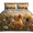 US Baby Twin (60x80), variant on Lotusprint LLC 2D Print Chicken Floral Bedding Set (104x88), Farm Chicken Wildflower Comforter Set