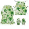 thumbnail image 2 of Xoenoiee Green Shamrock Pattern Gaming Chair Covers Slipcovers, St. Patrick's Day Decoration Stretchable Elastic Computer Reclining Gaming Chair Seat Cover with Armrest Cover (No Chairs), 2 of 7
