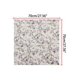 thumbnail image 4 of INSPIRE CHIC Women's Chiffon Scarves Floral Print Square Kerchief Neck Scarf Neckerchief Light Gray 70x70cm/27.6x27.6 inches(LxW), 4 of 6