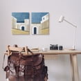 thumbnail image 2 of Stupell Industries Blocked Architecture Classic Tiled Building Doorway Canvas Wall Art, 16 x 20, Design by Flora Kouta, 2 of 5