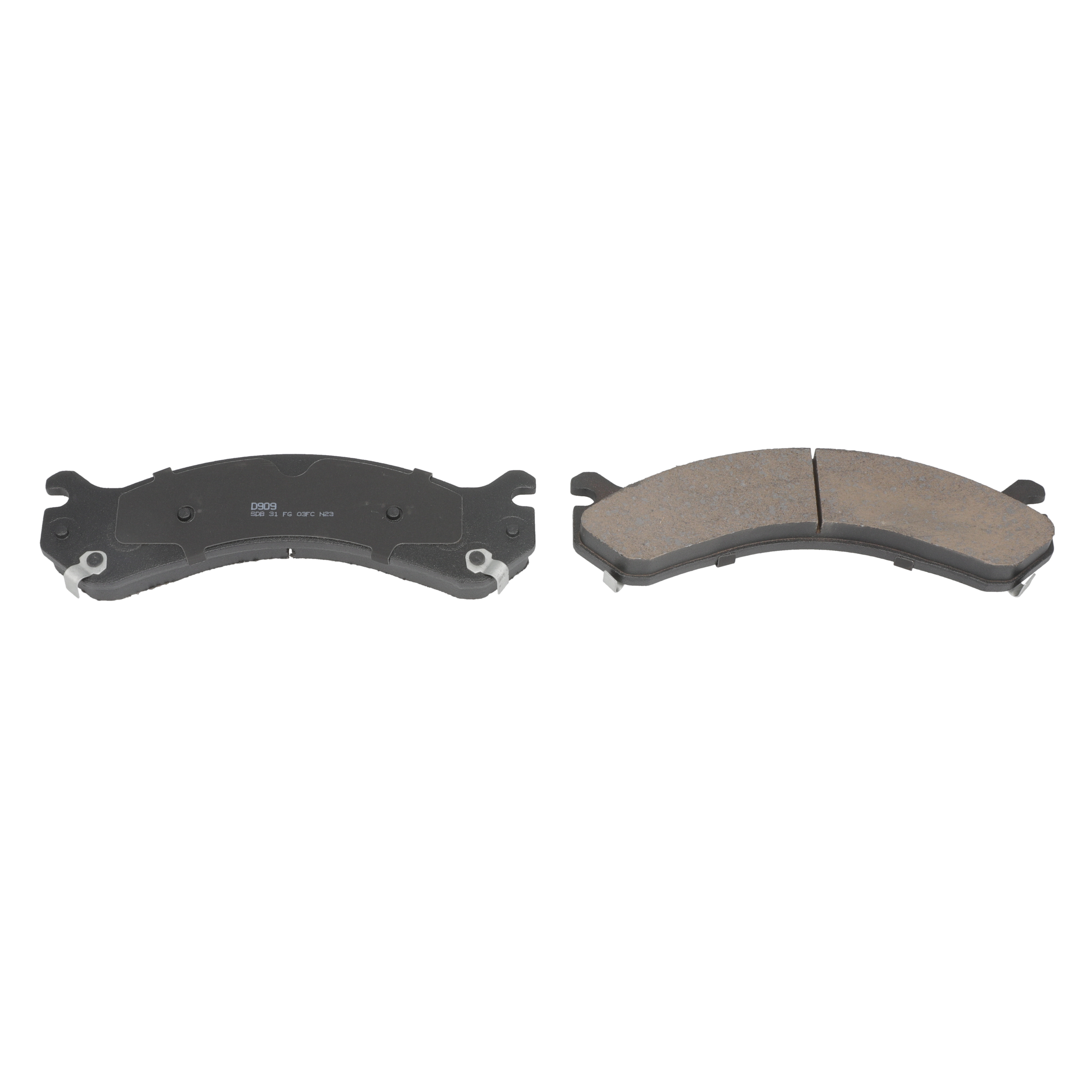 Winstop Brake Pad Set, Front WS.0909.0.C, Chevrolet Silverado 3500 2006-2001