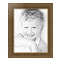 thumbnail image 2 of ArtToFrames 14" x 18" Wide Gold with Green Tones Picture Frame, 14x18 inch Gold Wood Poster Frame (WOM-5078),  Pack, 2 of 7