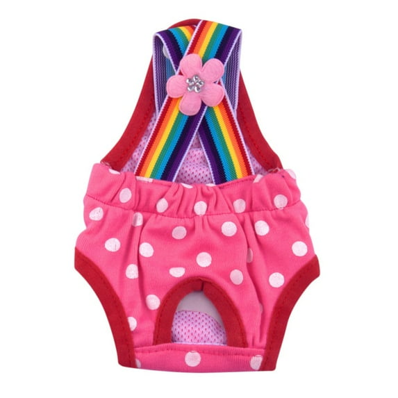 Pet Female Dog Physiological Pants Underwear with Strap Adjustable Dogs XXS-XL